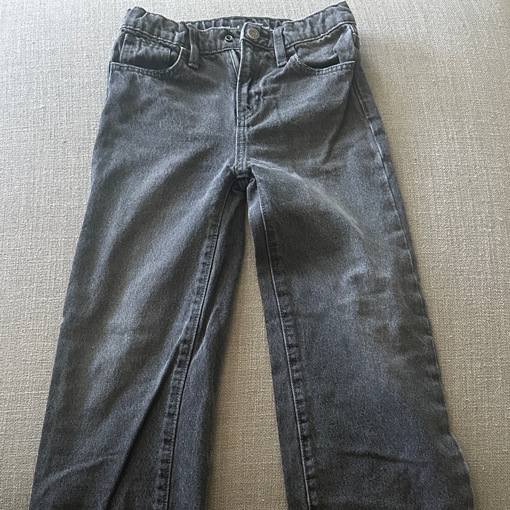 Old Navy Kids Charcoal Jeans wide leg